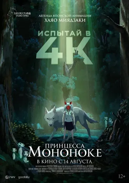 Постер Принцесса Мононоке